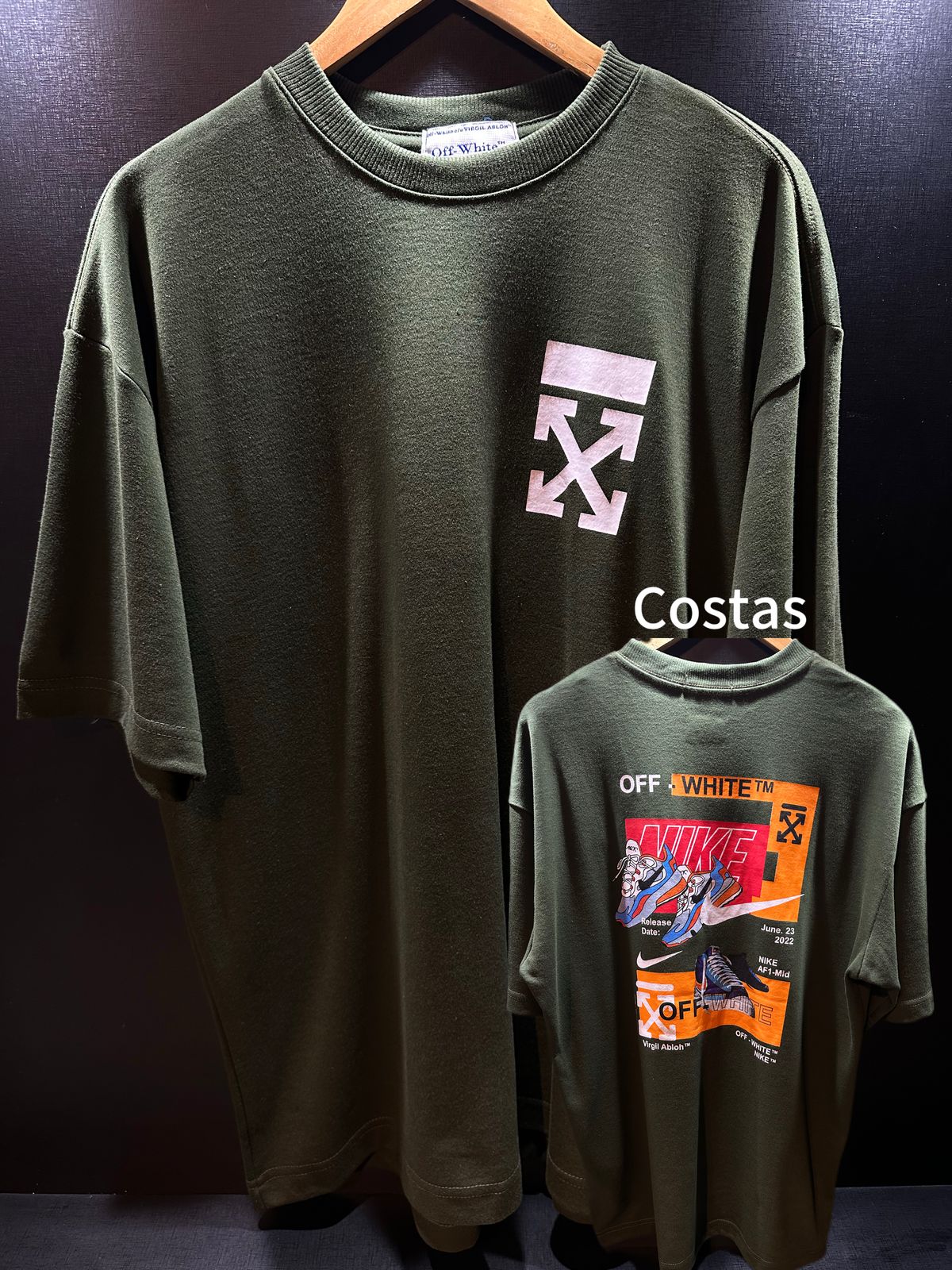 oversized green nike